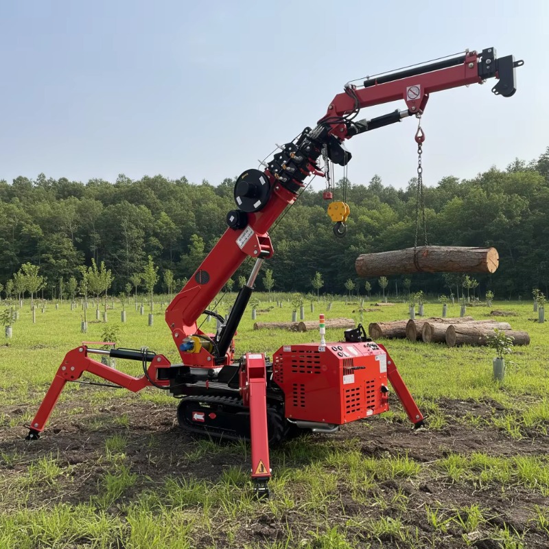 6Ton Hydraulic Telescopic Spid - مراجعة Compact Crawler Boom Lift وسعره