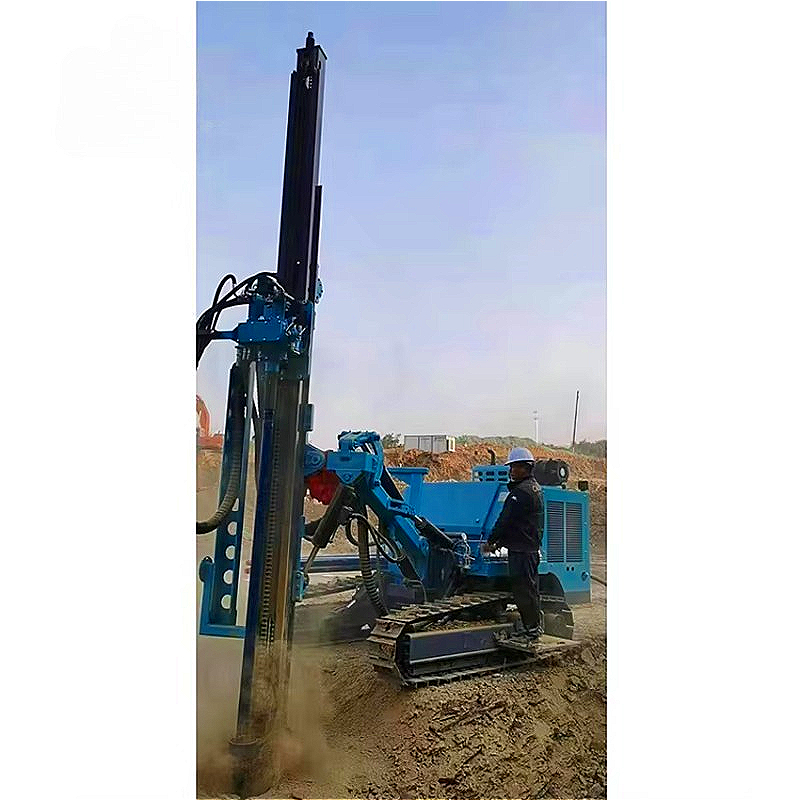 DTH Drill Rig Crawler Type Hea - مراجعة Heavy Equipment Drilling Rig وسعره
