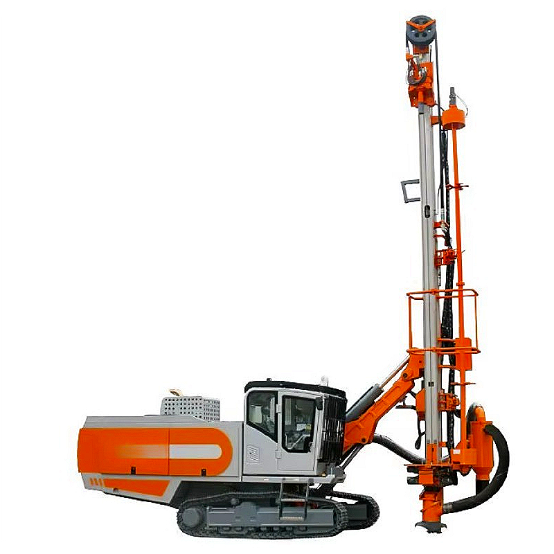 DTH Drill Rig Crawler Type Hea - مراجعة Heavy Equipment Drilling Rig وسعره