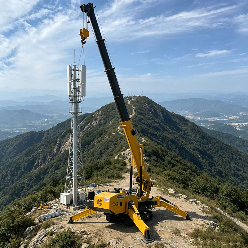 Customized Compact 3 Ton Spide - مراجعة Compact Crawler Boom Lift وسعره