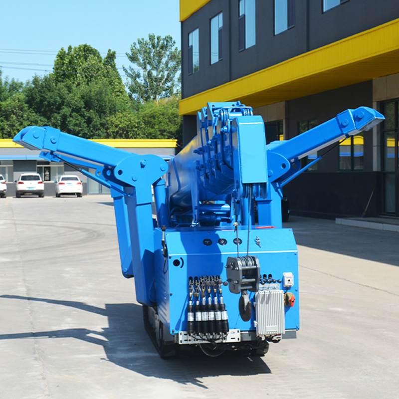 Customized Compact 3 Ton Spide - مراجعة Compact Crawler Boom Lift وسعره