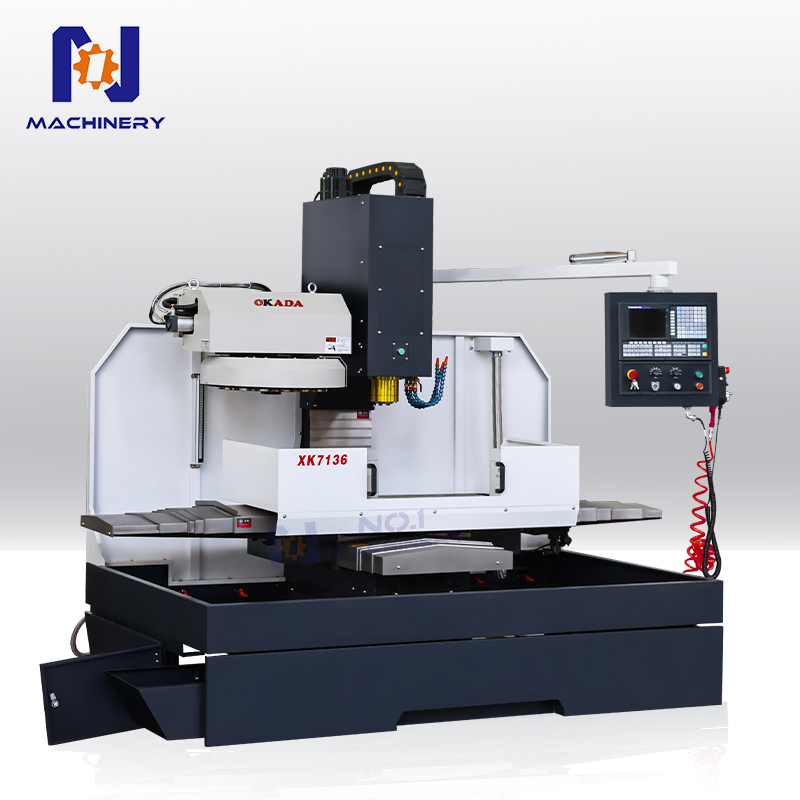 XK7136 Heavy Duty CNC Milling  - مراجعة Heavy Equipment Center وسعره
