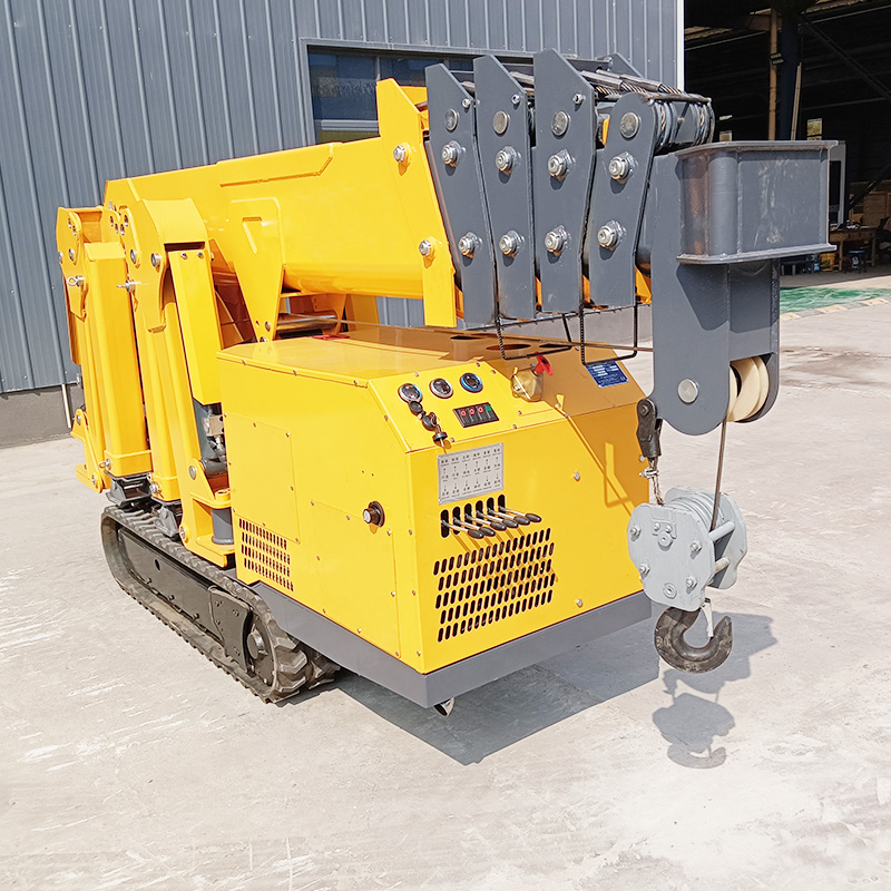 Customized 3Ton Hydraulic Spid - مراجعة Compact Crawler Boom Lift وسعره