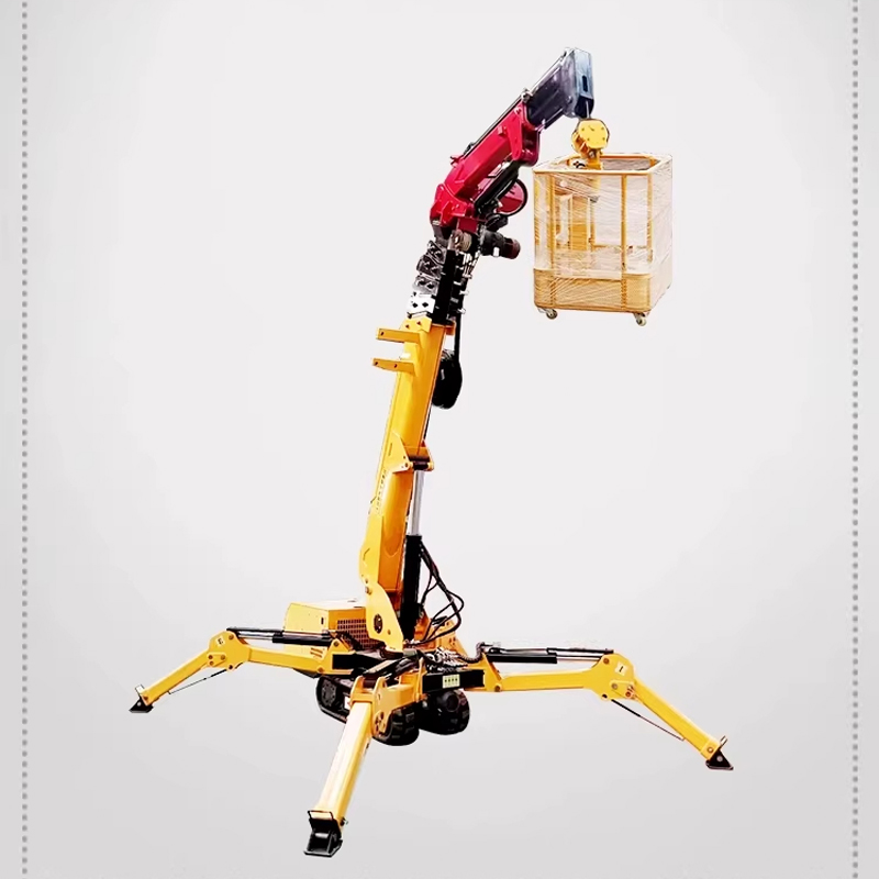 Crawler Spider Crane Compact H - مراجعة Compact Crawler Boom Lift وسعره