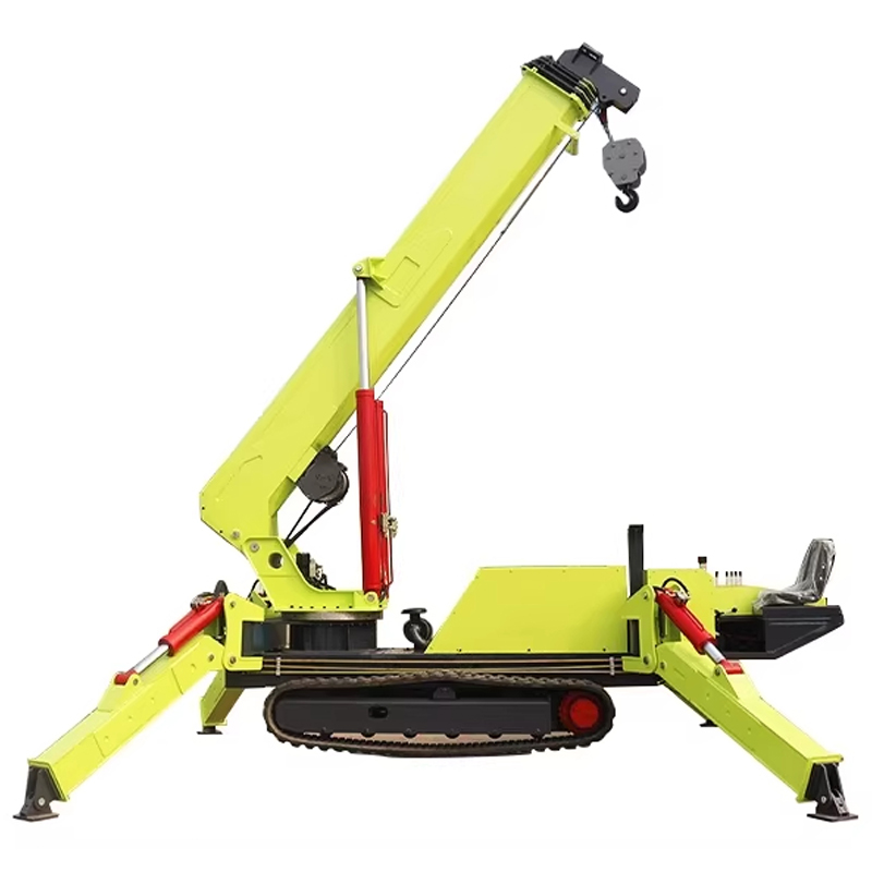 Crawler Spider Crane Compact H - مراجعة Compact Crawler Boom Lift وسعره