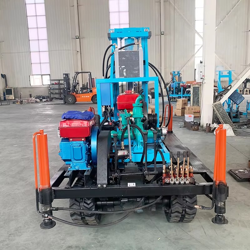 Heavy Duty Crawler Water Well  - مراجعة Heavy Equipment Drilling Rig وسعره
