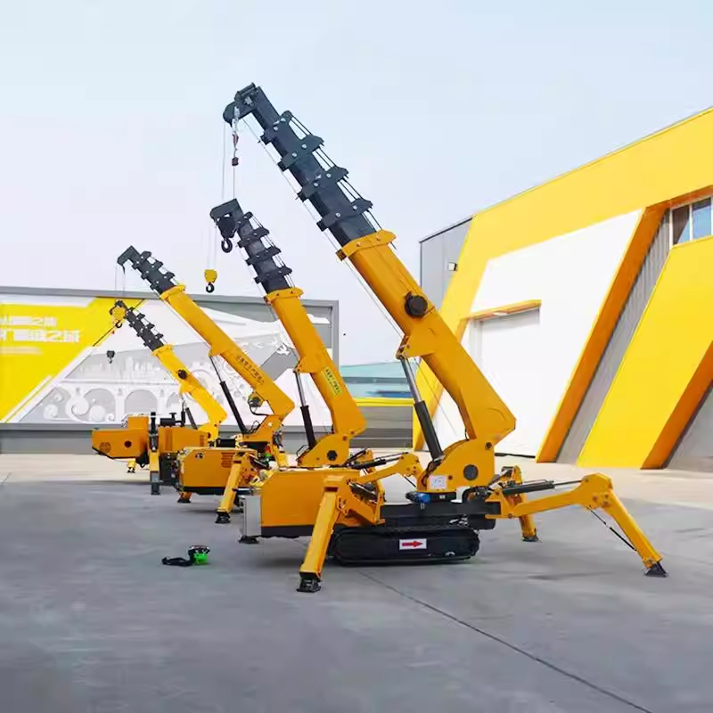 Crawler Spider Crane Compact H - مراجعة Compact Crawler Boom Lift وسعره